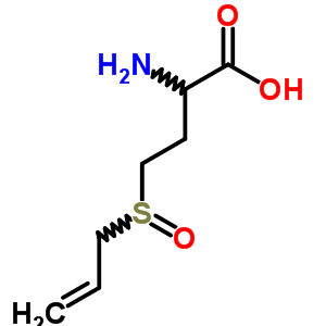 2-氨基-4-丙烯基-2-亚磺酰基-丁酸结构式_6297-99-0结构式