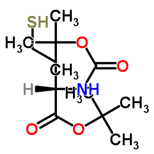 (S)-tert-butyl 2-(tert-butoxycarbonylamino)-4-mercaptobutanoate Structure,630108-94-0Structure