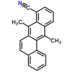 7,12-Dimethylbenz[a]anthracene-8-carbonitrile Structure,63018-68-8Structure
