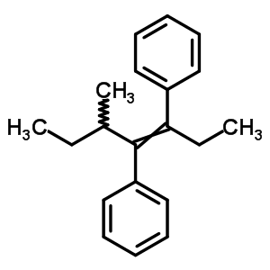 α-ethyl-β-sec-butylstilbene Structure,63019-12-5Structure