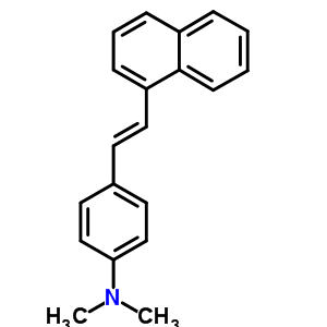 N,n-dimethyl-p-[2-(1-naphtyl)vinyl ]aniline Structure,63019-14-7Structure