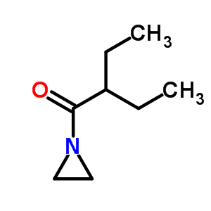 1-(2-Ethylbutyryl)aziridine Structure,63019-57-8Structure