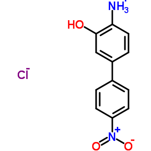 4-Amino-4’-nitro-3-biphenylol hydrochloride Structure,63019-81-8Structure