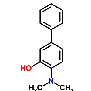 4-(Dimethylamino)-3-biphenylol Structure,63019-93-2Structure