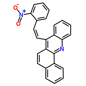 7-(O-nitrostyryl)benz[c]acridine Structure,63021-49-8Structure