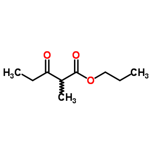 2-甲基-3-氧代戊酸丙酯结构式_6303-78-2结构式
