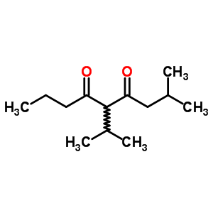 4,6-Nonanedione,2-methyl-5-(1-methylethyl)- Structure,6303-85-1Structure