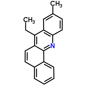 7-Ethyl-9-methylbenz[c]acridine Structure,63039-89-4Structure