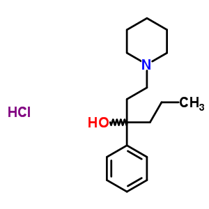 α-propyl-α-phenyl-1-piperidine-1-propanol Structure,63039-98-5Structure