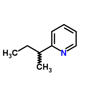 2-(1-甲基丙基)-吡啶结构式_6304-23-0结构式