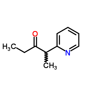 2-吡啶-2-基-3-戊酮结构式_6304-30-9结构式