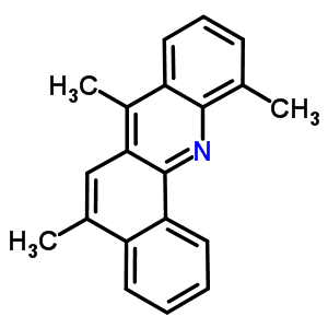 5,7,11-Trimethylbenz[c]acridine Structure,63040-05-1Structure
