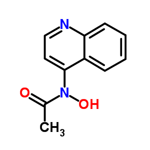 N-(4-quinolyl)acetohydroxamic acid Structure,63040-20-0Structure