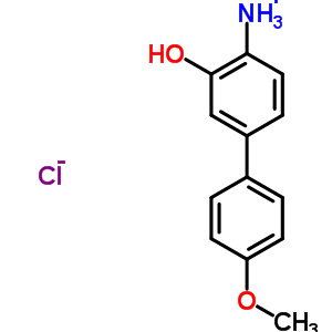 4-氨基-4-甲氧基-3-羟基联苯盐酸盐结构式_63040-25-5结构式