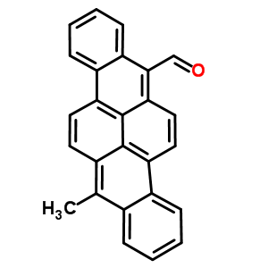 14-Methyldibenzo[b,def]chrysene-7-carbaldehyde Structure,63040-57-3Structure