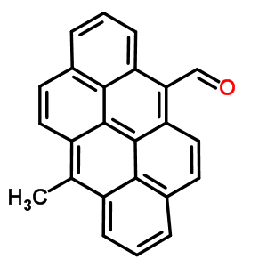 6-Methyldibenzo[def,mno]chrysene-12-carbaldehyde Structure,63040-58-4Structure