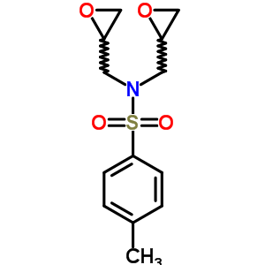 N,n-bis(oxiranylmethyl)-4-methylbenzenesulfonamide Structure,63040-98-2Structure