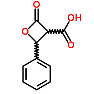 2-Oxo-4-phenyl-oxetane-3-carboxylic acid Structure,63041-20-3Structure