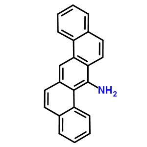 7-氨基二苯[a,h]蒽结构式_63041-30-5结构式