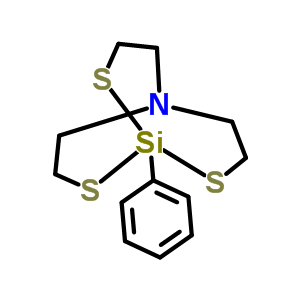 苯基三硫杂毒鼠硅结构式_63108-07-6结构式