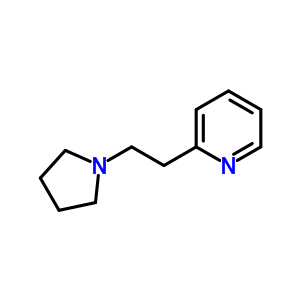 2-(2-吡咯烷乙基)吡啶结构式_6311-90-6结构式