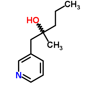 a-甲基-a-丙基-3-吡啶乙醇结构式_6311-95-1结构式