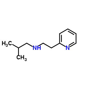 N-(2-甲基丙基)-2-吡啶乙胺结构式_6311-96-2结构式