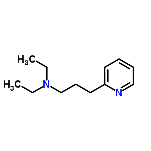 N,N-二乙基-2-吡啶丙胺结构式_6312-05-6结构式