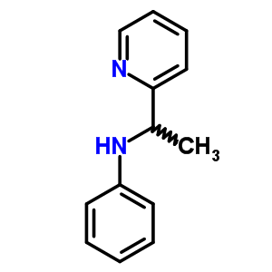 a-甲基-N-苯基-2-吡啶甲胺结构式_6312-11-4结构式