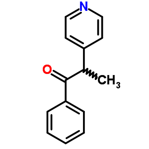 1-苯基-2-吡啶-4-基-丙烷-1-酮结构式_6312-22-7结构式