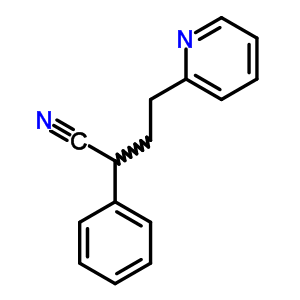a-苯基-2-吡啶丁腈结构式_6312-29-4结构式