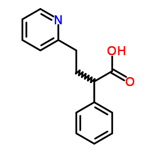 a-苯基-2-吡啶丁酸结构式_6312-31-8结构式