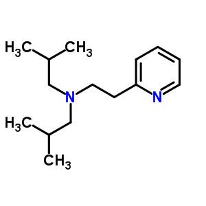 N,N-双(2-甲基丙基)-2-吡啶乙胺结构式_6312-33-0结构式