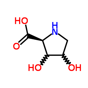 L-proline,3,4-dihydroxy-(9ci) Structure,63121-50-6Structure