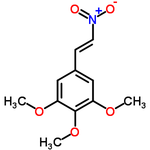 1-(3,4,5-Trimethoxyphenyl)-2-nitroethene Structure,6316-70-7Structure