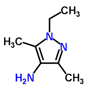 1-Ethyl-3,5-dimethyl-1H-pyrazol-4-ylamine hydrochloride Structure,63203-90-7Structure