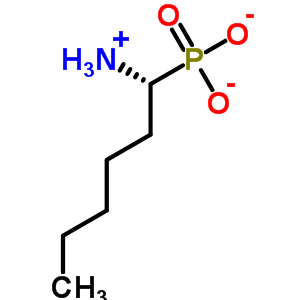 (1-氨基己基)磷酸结构式_63207-60-3结构式