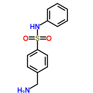 4-氨基甲基-苯磺酸苯胺结构式_6325-23-1结构式