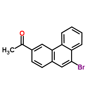 3-乙酰基-9-溴菲结构式_6328-08-1结构式