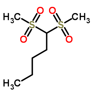 1,1-双(甲基磺酰基)-戊烷结构式_6330-38-7结构式