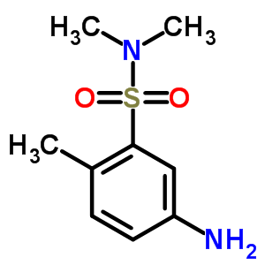 5-Amino-2,N,N-trimethyl-benzenesulfonamide Structure,6331-67-5Structure