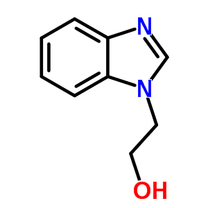 2-(1H-苯并咪唑-1-基)乙醇盐酸盐结构式_6340-03-0结构式