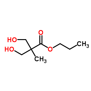 3-Hydroxy-2-(hydroxymethyl)-2-methylpropanoic acid propyl ester Structure,63468-00-8Structure