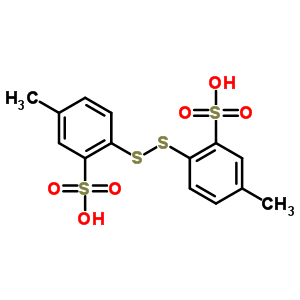 2,2’-Dithiobis[5-methylbenzenesulfonic acid] Structure,63468-79-1Structure