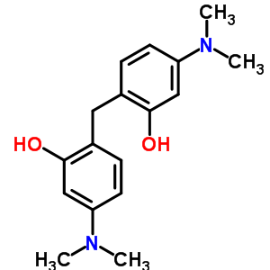 2,2’-Methylenebis[5-(dimethylamino)phenol ] Structure,63468-95-1Structure