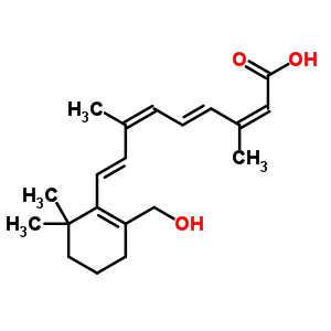 全-反式-18-羟基维甲酸结构式_63531-93-1结构式