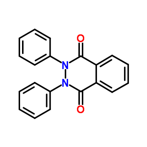 2,3-Dihydro-2,3-diphenyl-1,4-phthalazinedione Structure,63546-88-3Structure