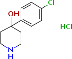 4-p-氯苯基4-羟基哌啶结构式_63638-93-7结构式