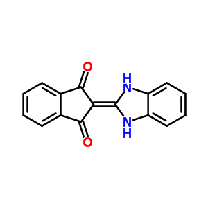 2-(1,3-Dihydrobenzoimidazol-2-ylidene)indene-1,3-dione Structure,63786-62-9Structure