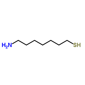 7-氨基-1-庚烷硫醇结构式_63834-29-7结构式
